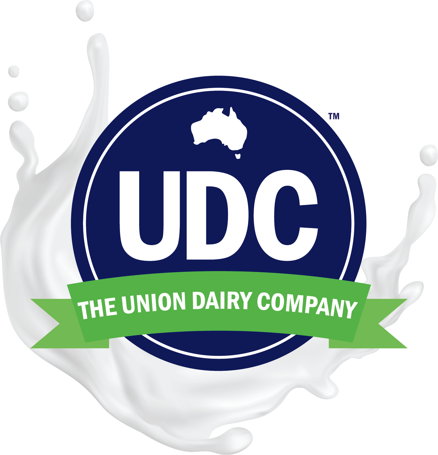 UDC Milk Splash Logo